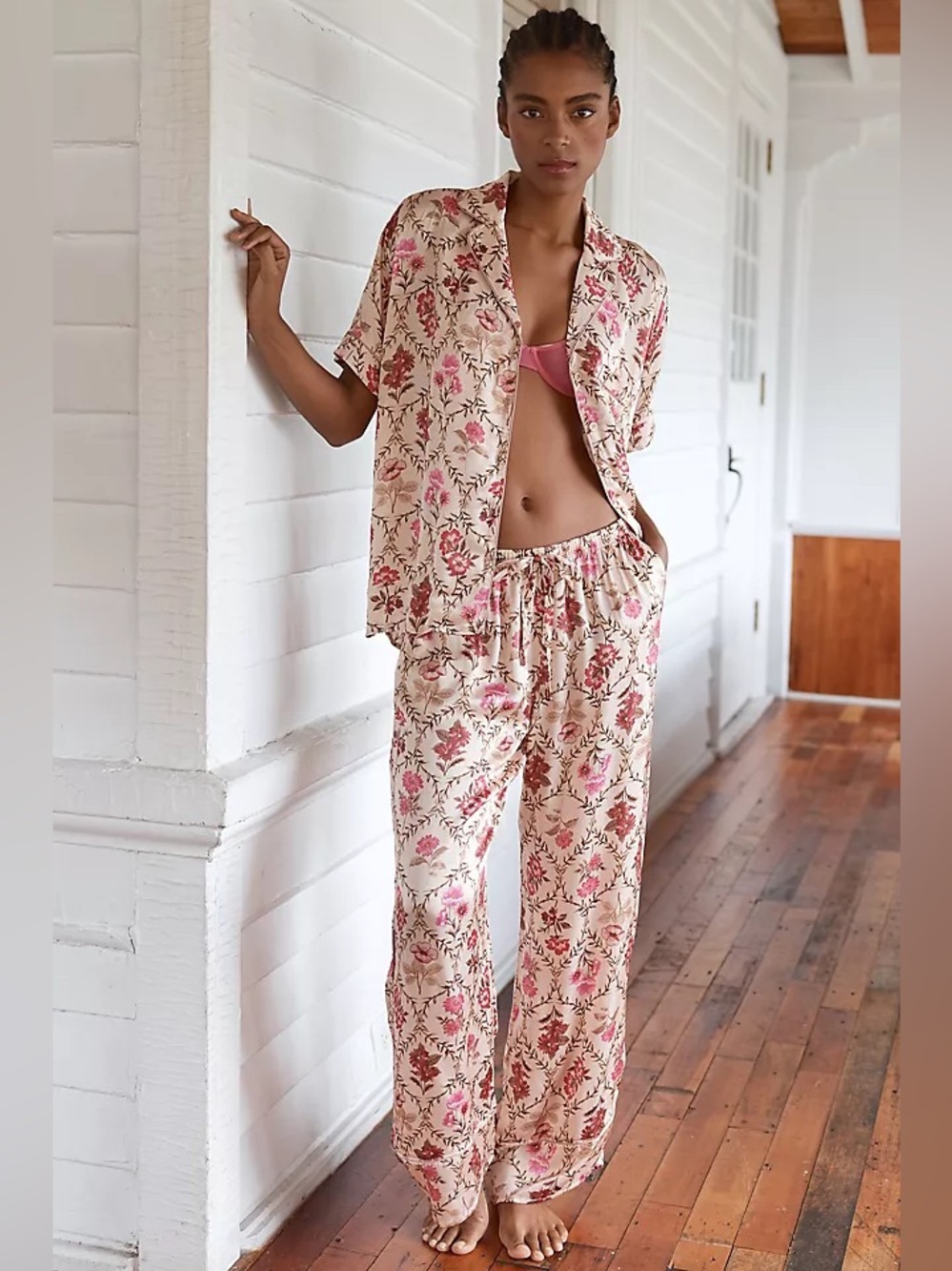 MAAJI KAMELI PAJAMA SET - DAMASK ROSE